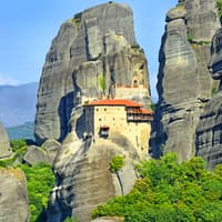 From Athens: Meteora Monasteries Visit and Hermit Caves Tour — gallery 1