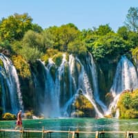 From Trogir: Full-Day Tour to Kravica Waterfall, Mostar and Počitelj — gallery 1