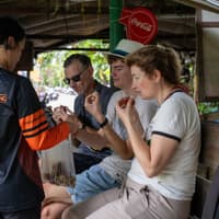 Rickshaw & Vandre Bangkok's Farver, Bangkok Bike Tours, Bangkok