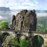 From Prague: Bastei Bridge & Tisa Walls Labyrinth Day Trip — gallery 1