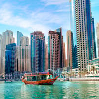 From Dubai Marina/Creek: 1-Hour Sightseeing Dhow Cruise with Unlimited Soft Drinks — gallery 2
