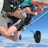 Tandem Skydive at Shellharbour Beach, BIGWAVE SKYDIVE, Sydney