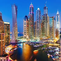 Dhow Cruise Dinner in Dubai Marina with Live Entertainment — gallery 1