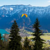 Interlaken Tandem Paragliding Flight, Interlaken