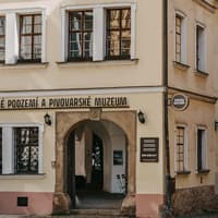 Pilsen: Brewery Museum Entrance with a Glass of Beer — gallery 2