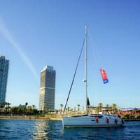 Barcelona: Guided E-bike Tour + Cable Car Ride + Sailing Experience — gallery 4