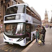 Express de l'Aeroport de Glasgow, Glasgow