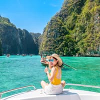 From Krabi: Phi Phi Island & Bamboo Island Day Tour by Speedboat with Lunch & Transfers — gallery 1