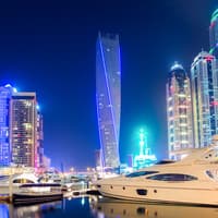 From Dubai Marina: 2-Hour Luxury Dhow Dinner Cruise with 5-Star Dinner, Entertainment & Unlimited Drinks — gallery 2