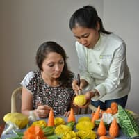 Traditional Thai Fruit and Vegetable Carving Class — gallery 1