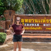 From Bangkok: Erawan National Park Tour - Erawan Waterfall & River Kwai Bridge — gallery 3
