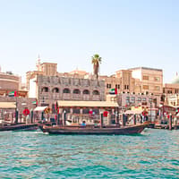 Dubai: Old Town and Souks Guided City Tour with Abra Ride — gallery 1