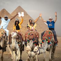 Piramidi di Giza e Sfinge: Tour Guidato + Trasferimenti + Pranzo + Giro in Cammello, Giza