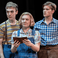 Actors performing "To Kill a Mockingbird" on West End stage