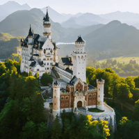 Schloss Neuschwanstein: Eintrittskarte, Neuschwanstein Castle, Schwangau