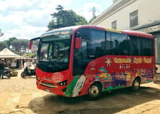 Transportation Only: Roundtrip by Shuttle Bus from Naples to Pompeii