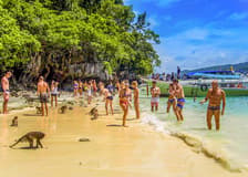 From Phi Phi: Maya Bay Longtail Boat Tour with Snorkeling