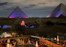 Cairo: Dinner at The Great Pyramid Inn + Transfers