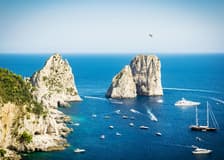From Sorrento: Capri & Blue Grotto Guided Tour with Round-Trip Boat Transfers