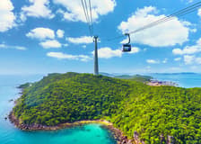 Kiss of the Sea Show + Sun World Hon Thom: Cable Car, Aquatopia & Kiss Bridge