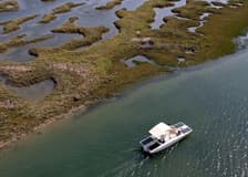 Ria Formosa: Solar Eco Boat Tour from Faro