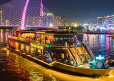 Ho Chi Minh City: Saigon River Sunset or Dining Cruise + Welcome Drink