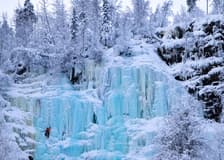 Korouoma Canyon: Frozen Waterfalls Trip From Rovaniemi