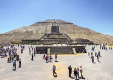 From Mexico City: Teotihuacán Pyramids & Pre-Hispanic Cave Small-Group Tour with Transfers