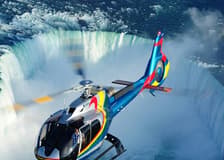 Niagara Falls: Helicopter Ride + Boat Cruise + Lunch + Transport