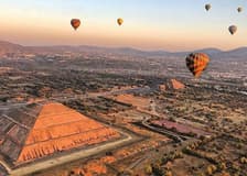 Teotihuacán Pyramids Hot Air Balloon Ride