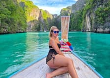 Phi Phi Islands: Private Longtail Boat Tour with Maya Bay + Snorkeling