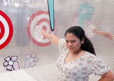 Smash It! at the Museum of 3D Illusions