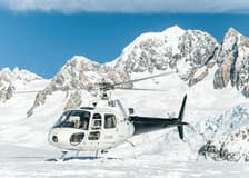 From Fox Glacier: Scenic Helicopter Flight Tour with Snow Landing