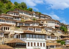 From Durres/Golem: Berat City & Belshi Lake Day Trip