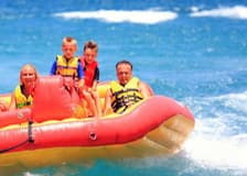 Albufeira: 10-Min Banana Boat Ride