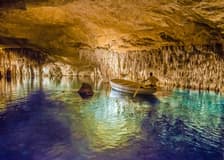 From Palma: Caves of Drach and Hams Entrance and Pearl Factory Visit