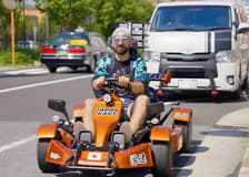 Osaka: Castle, HARUKAS 300 & Namba 90-Min Go-Karting Experience by JAPANKART