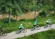 Siem Reap: Bike Day Trip + Theam's Gallery Entry Ticket