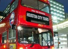 Houston: City Bus Tour + Downtown Aquarium Entry Ticket
