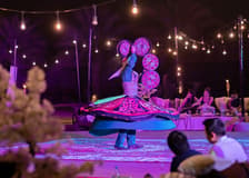 Abu Dhabi Overnight Desert Safari with Dune Bashing, BBQ Dinner & Camp Stay