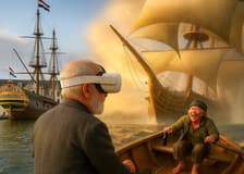 Amsterdam: 75-Min Canal Cruise with Historic VR Experience