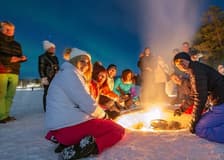Lapland Northern Lights Tour with Lappish Barbecue
