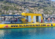 Rhodes: 45' Yellow Semi-Submarine City Cruise