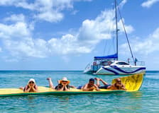 From Hervey Bay: K'gari (Fraser Island) Dolphin Eco-Sailing Cruise