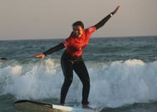 Armação de Pêra: First Surf Experience