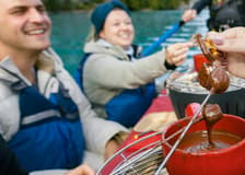 Interlaken: Chocolate Fondue Guided Float