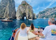 Capri: Boat Tour from Positano + Brunch + Drinks + Snorkeling