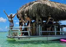 Private Key West: Sandbar Trip on a Tiki Boat