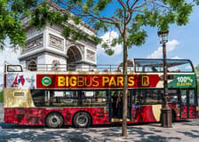 Big Bus: Paris Hop-on Hop-off Bus Tour with Optional Seine River Cruise