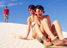 Pinnacles, Sandboarding & Wildlife Spotting 4WD Tour with Lunch & Round-Trip Transfers